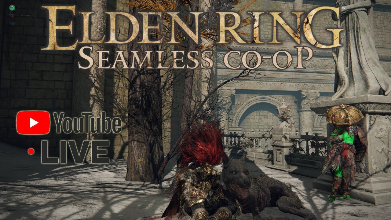 Elden ring Seamless co-op for idiots - Live (Face cam)