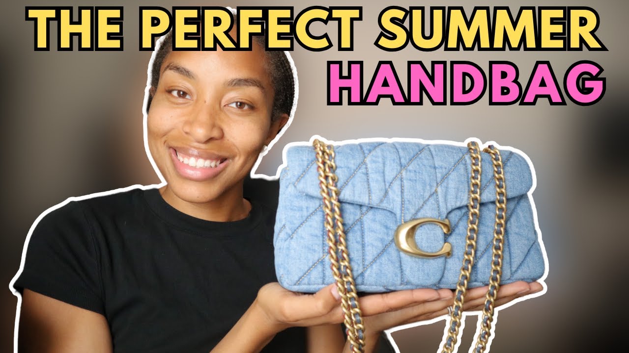 Trendy Summer 2025 Bag | Coach Denim Tabby 26
