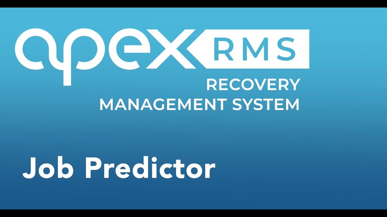 Apex RMS Job Predictor