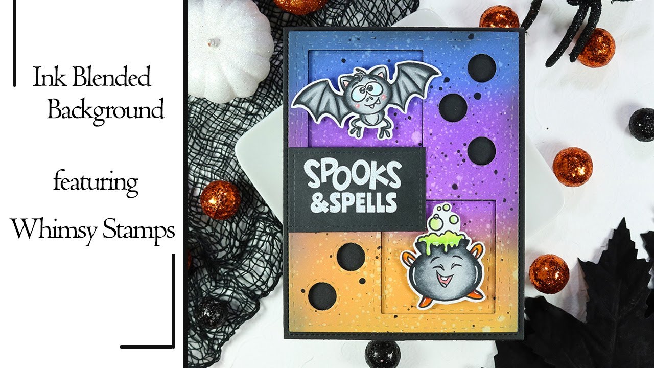 Halloween Card | Whimsy Stamps Spooks and Spells