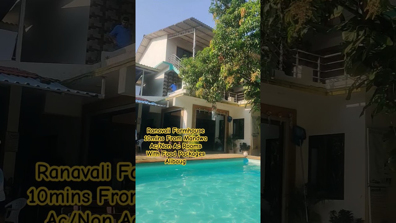Ranavali Farmhouse,Mandwa, Alibaug ❤️ #alibaugh #ranavali #resort