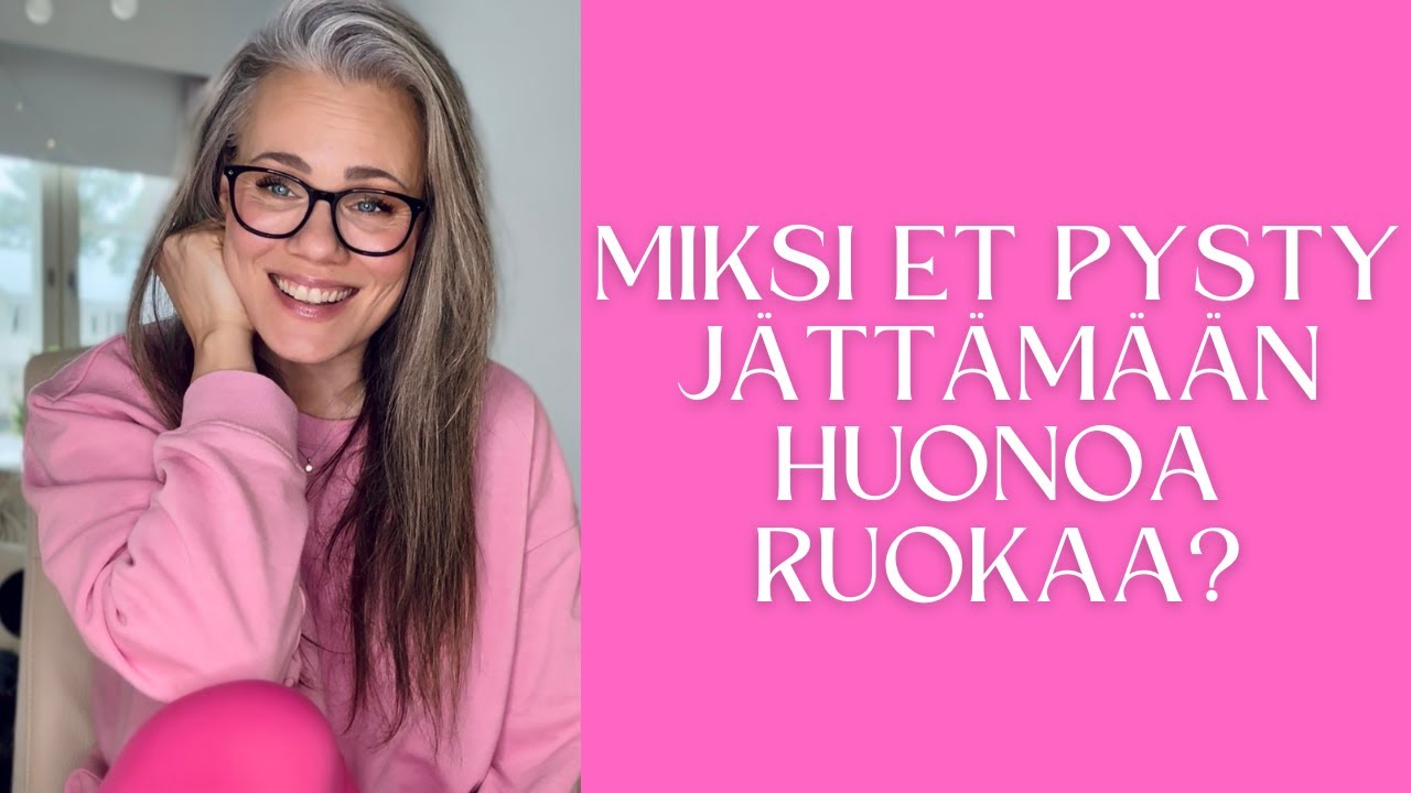 Miksi huonoista ruuista on niin vaikea irrottautua? 😕😬🥕