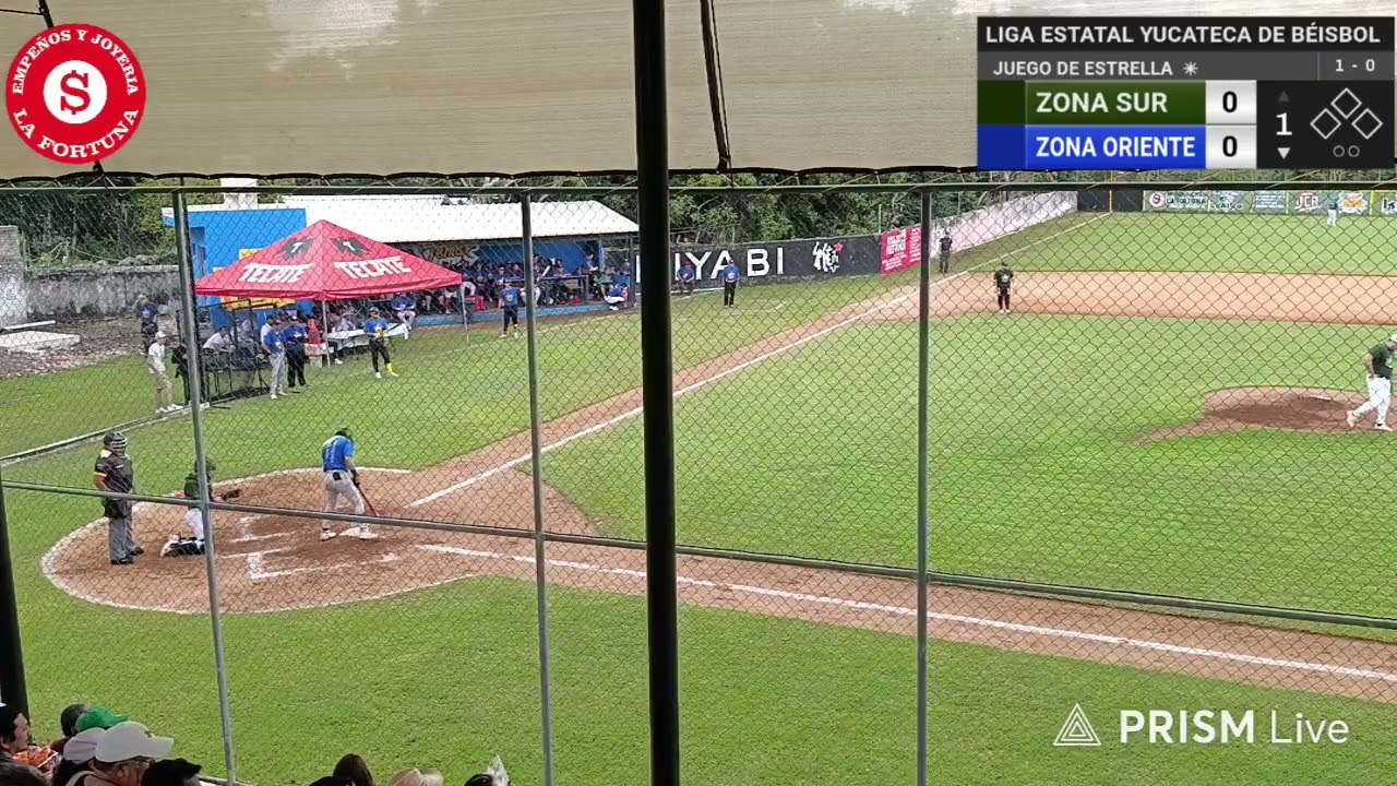 JUEGO DE ESTRELLAS ZONA SUR 🆚 ZONA ORIENTE LIGA ESTATAL YUCATECA DE BEISBOL 