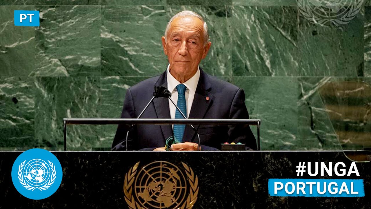 (Português) 🇵🇹 Portugal - President Addresses United Nations General Debate, 76th Session | #UNGA