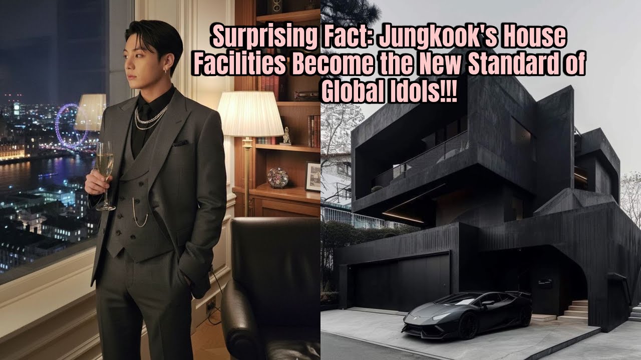Surprising Fact: Jungkook's House Facilities Become the New Standard of Global Idols!!!
