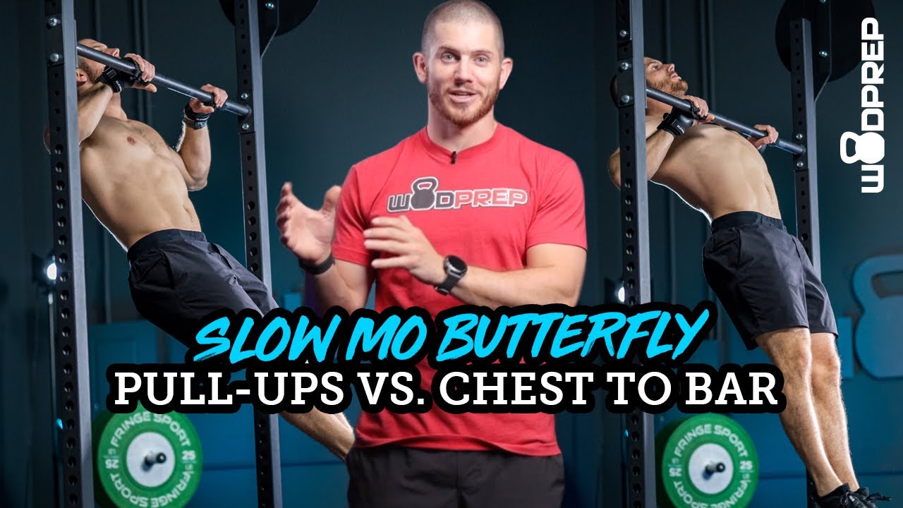 Butterfly Pull-ups vs Butterfly Chest to Bar (Slow Mo Breakdown!)