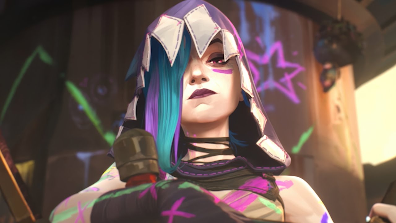 Jinx Scenes Arcane 4K   HD