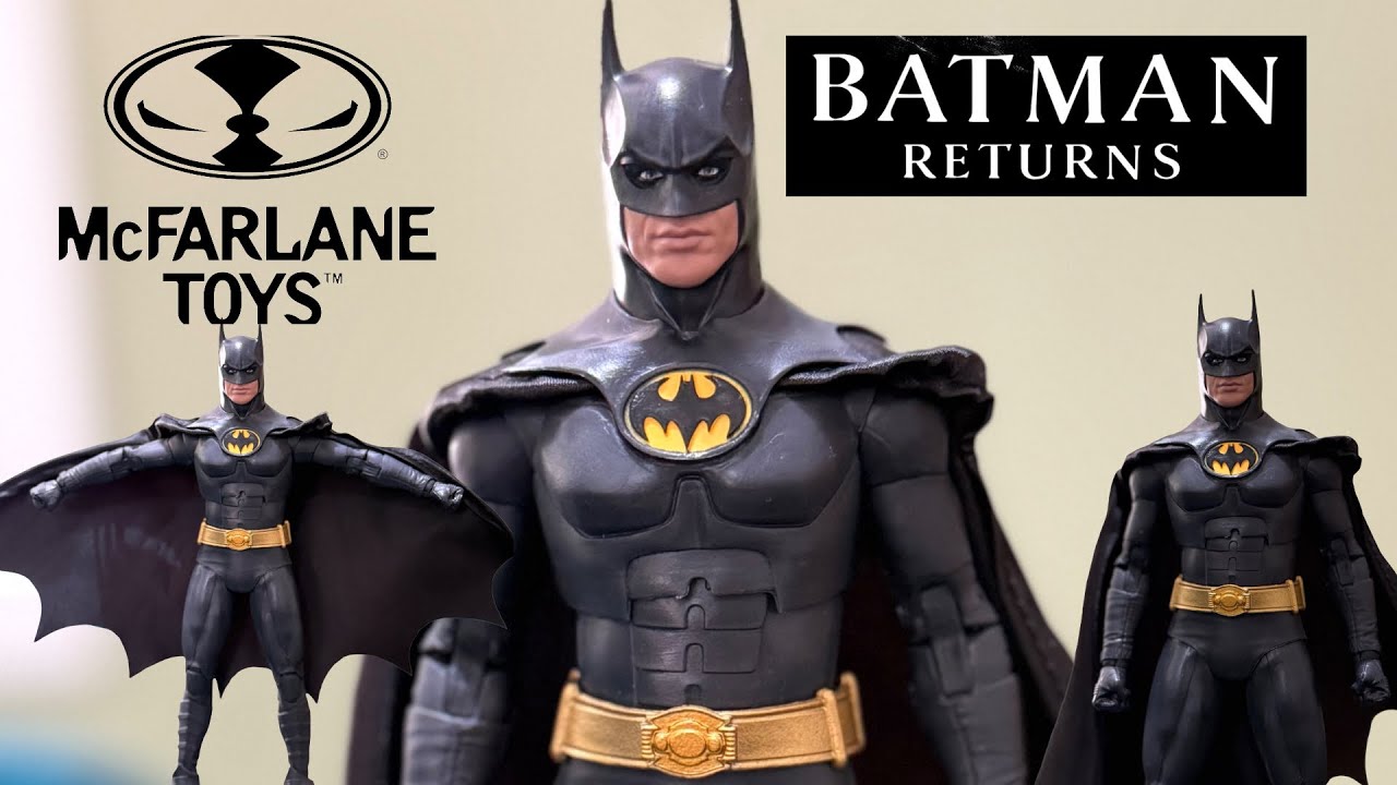 Обзор фигурки Бэтмена от Mcfarlane Toys Batman Returns