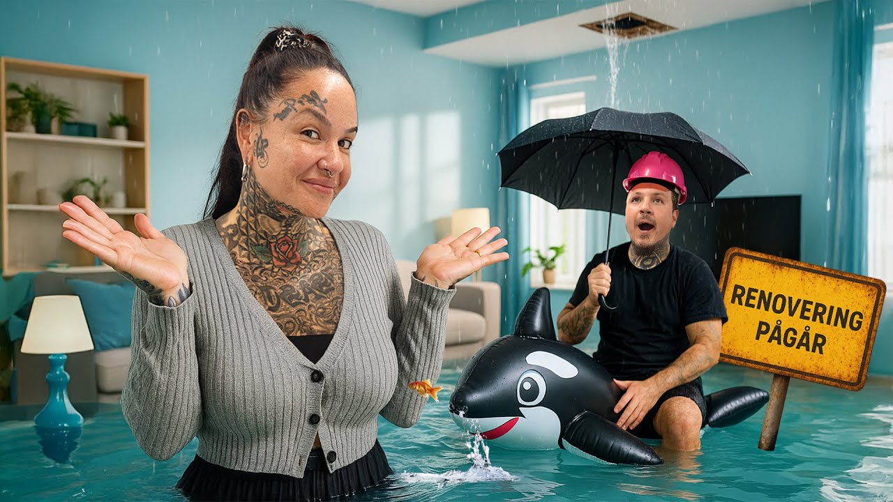 Vattnet Tar Sig In - Översvämning i Nya Huset