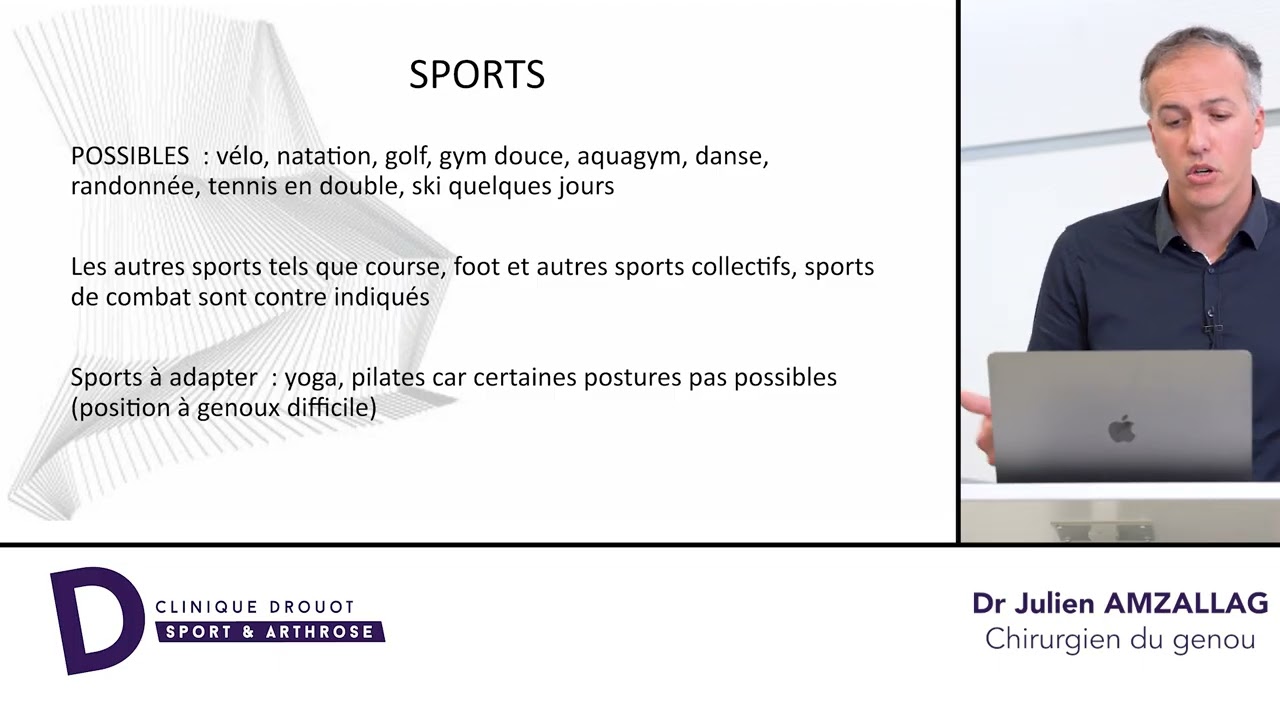 Comment vit-on avec une prothèse totale du genou ?