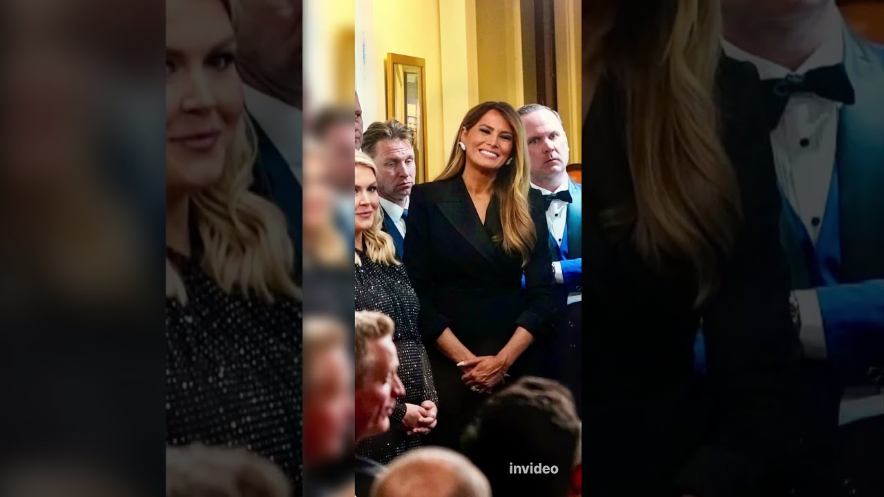 Элегантность в чистом виде! Первая леди Мелания Трамп просто ослепительна #shorts #melania #trump...