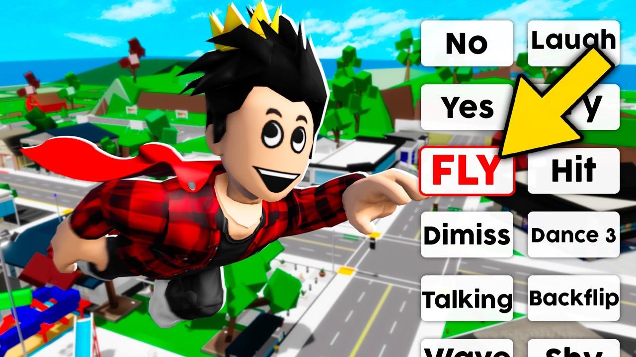 How to FLY HACKS in Roblox Brookhaven....