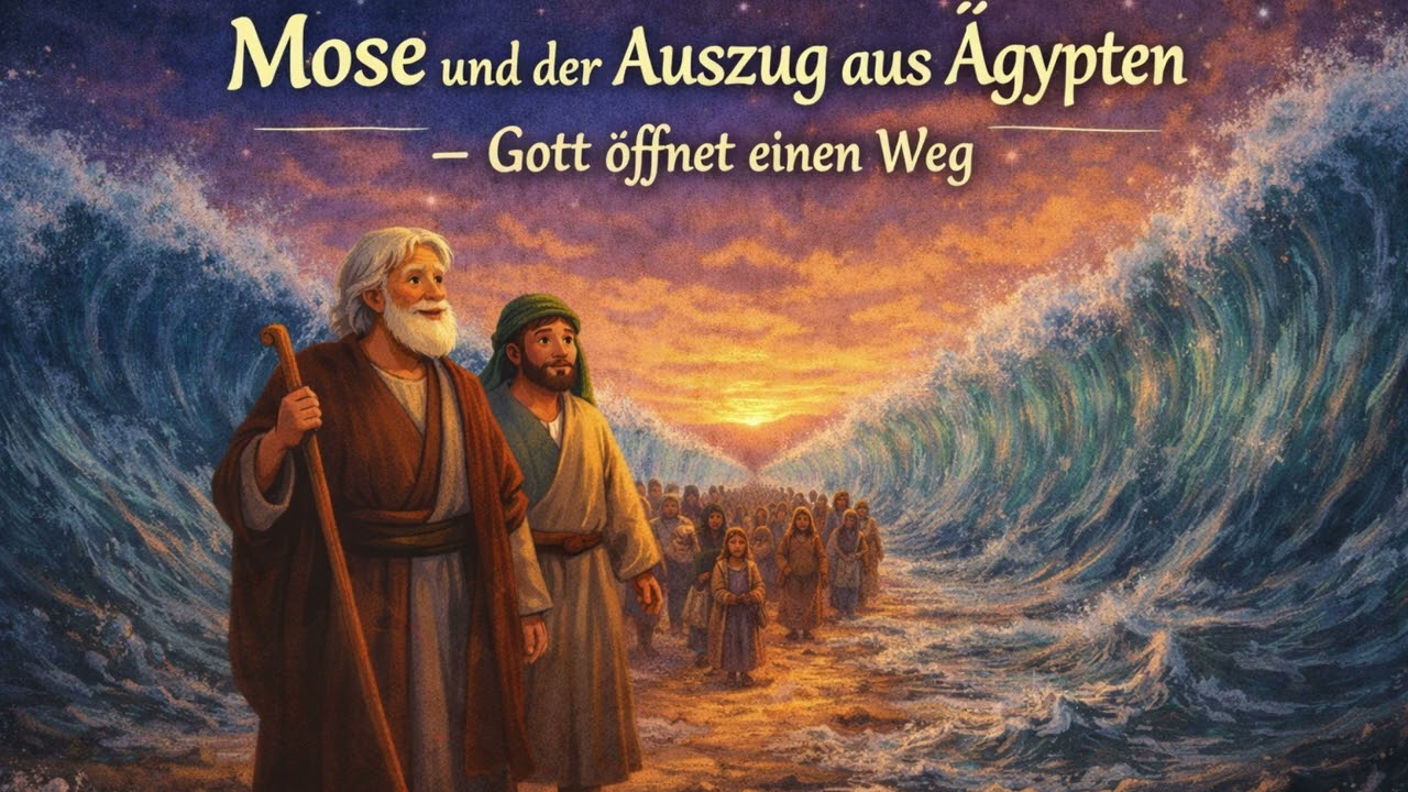 Der Auszug aus Ägypten – Gott öffnet einen Weg | Liebevolle Bibelgeschichte für Kinder