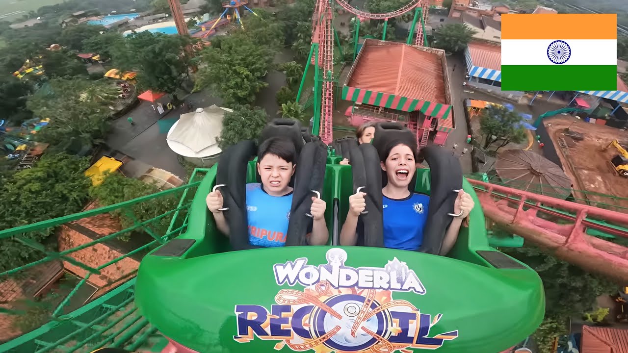 ULTIMATE Thrill: FASTEST & SCARIEST Roller Coaster At INDIA’s LARGEST Amusement Park Wonderla Kerala
