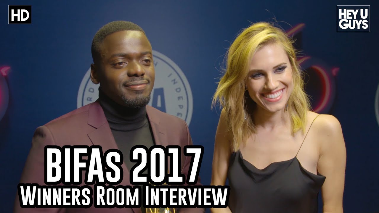 Daniel Kaluuya & Allison Williams (Get Out) | The 2017 BIFAs Winners Room Interview