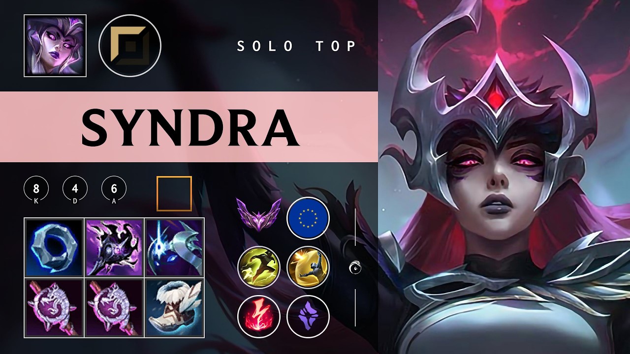 Syndra Top vs Mordekaiser - EUW Master Patch 26.03