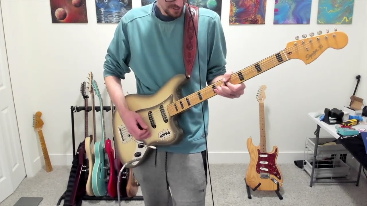 2024 Squier Bass VI Antigua | All Playing, No Talking