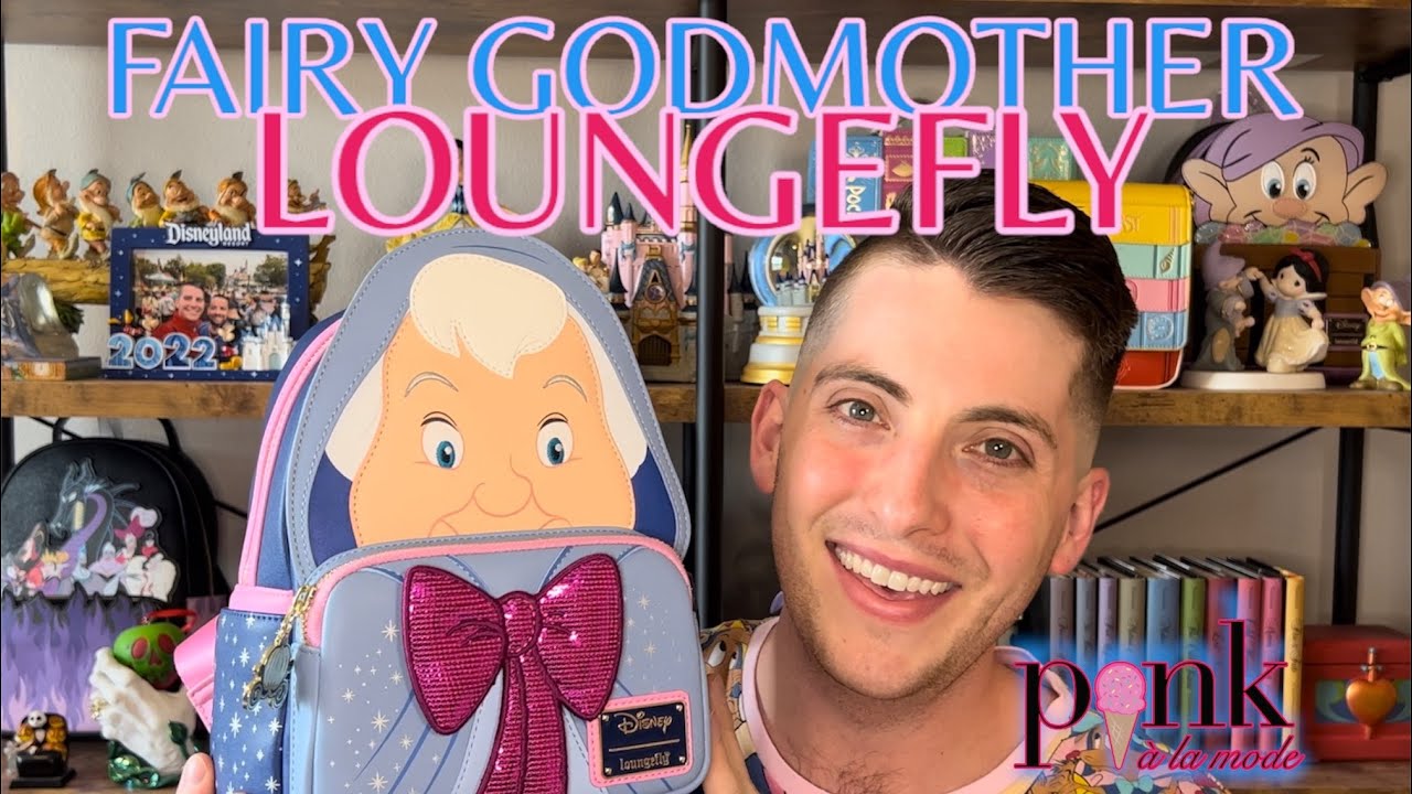 Disney Cinderella’s Fairy Godmother Loungefly Exclusive- Pink A La Mode Exclusive