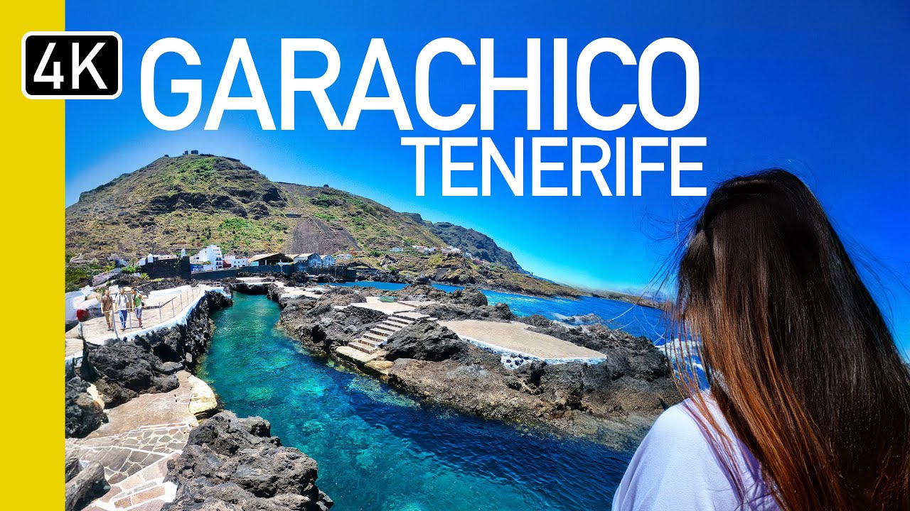 Best town in Tenerife! Narrated Walk in Garachico in 4k