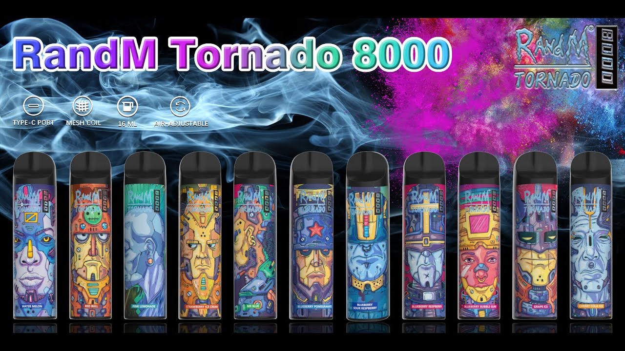 RandM Vape Tornado 8000 Puffs