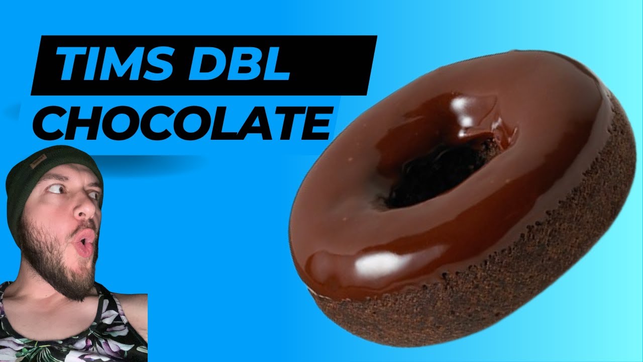 Tim Hortons Double Chocolate Fudge Donut review