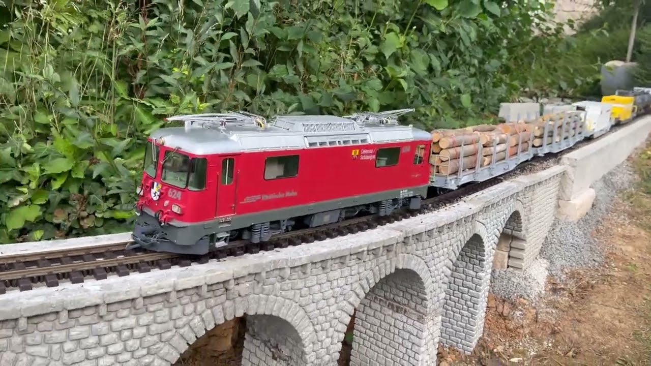 Die Bözberg Bahn im August 2023