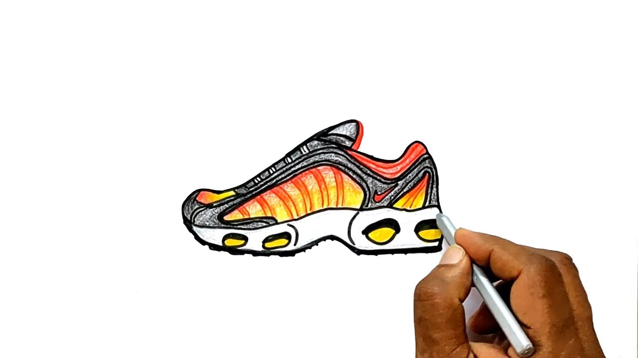 How to Draw Nike Air Max Tailwind