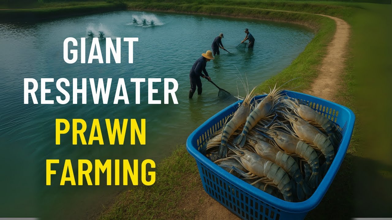 Farming Giant Freshwater Prawns: Full Process from Hatchery to Harvest