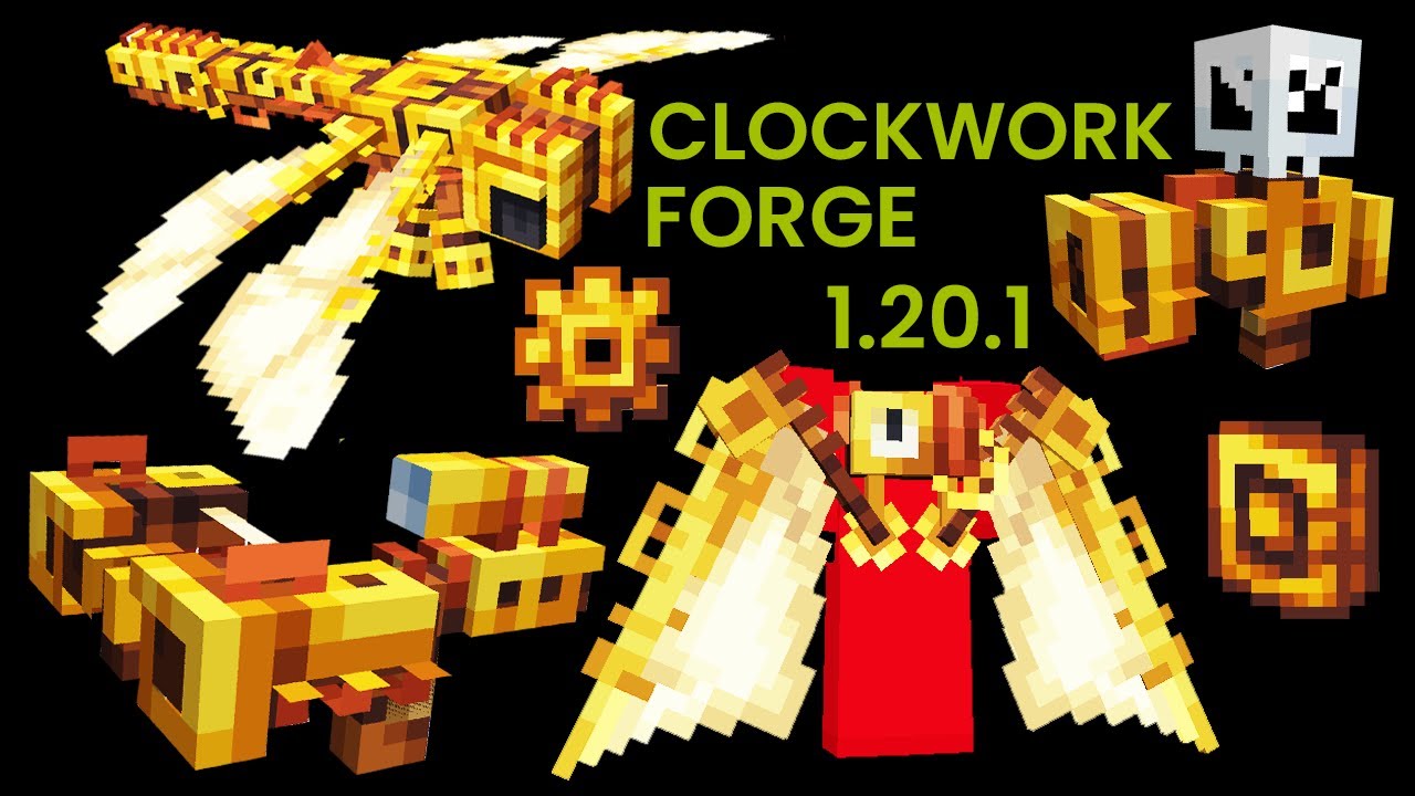 Clockwork : Minecraft Mod Review (Forge : 1.20.1)
