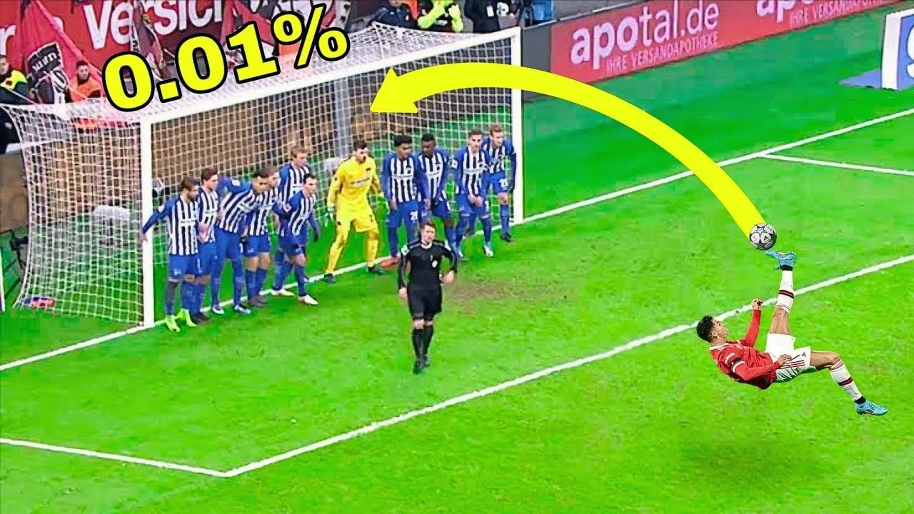 100% MOMENTOS INESQUECÍVEIS NO FUTEBOL(0.0001% de Probabilidades)