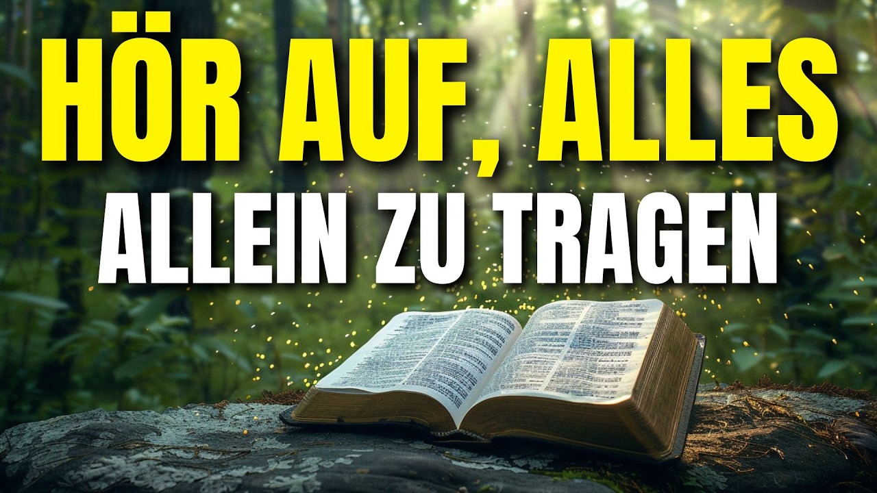 Du musst nicht immer stark sein: Vertraue Gott in deinen inneren Kämpfen