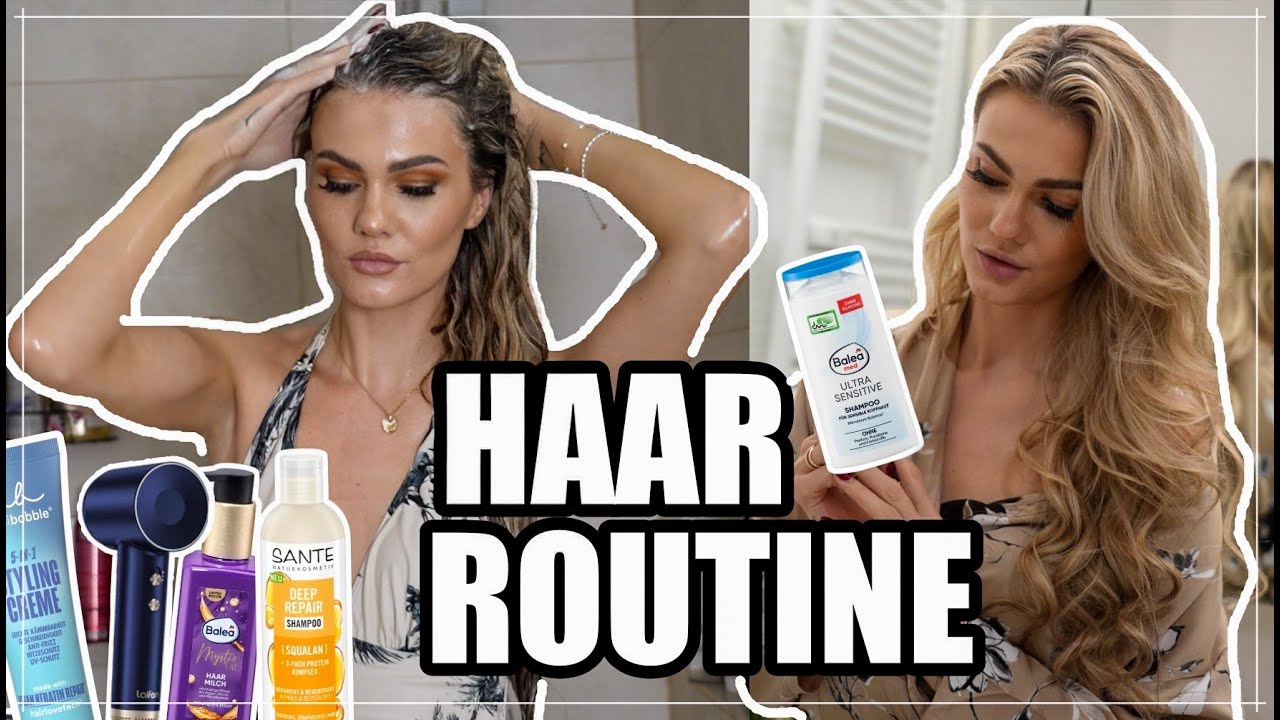 HAARROUTINE. Produkte, Tipps, Styling,  7 Tage ohne Haare waschen uvm.💇🏼‍♀️