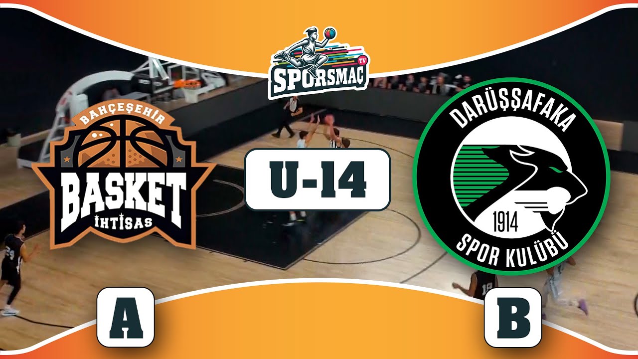 Darüşşafaka B - Bahçeşehir Basketbol İhtisas U14 | Full Maç (09.11.2024)