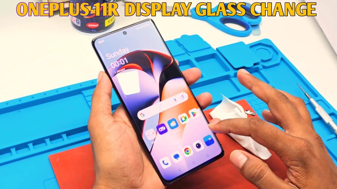 OnePlus 11R Broken Display Glass Replacement || Only Touch Glass Replacement || QASWA TELECOM
