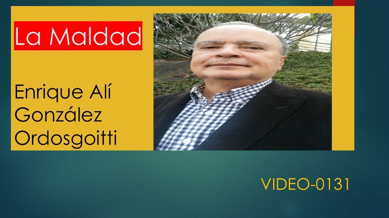 0131-La Maldad. Entrevista a Enrique Alí González Ordosgoitti, 01.12.2023 (49:52)
