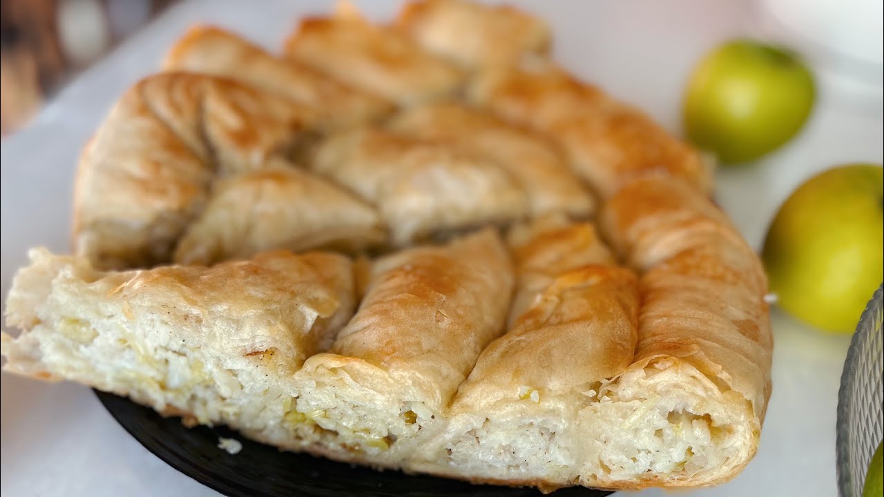 Posna pita PIRINČARA sa prazilukom 👩‍🍳❣️ recept za fantastičnu pitu, odličan za vreme posta ❣️