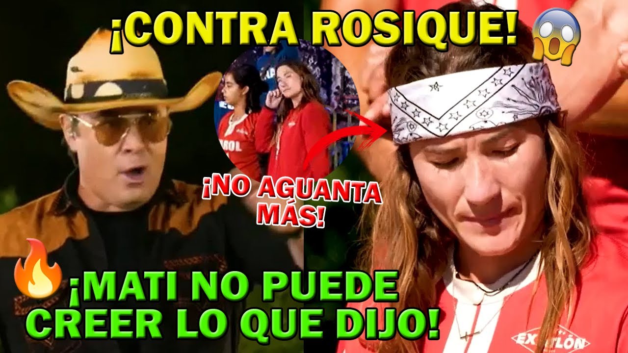 Mati NADA CONTENTA con Rosique!! | 