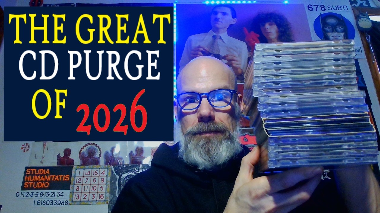 THE GREAT CD PURGE OF 2026!
