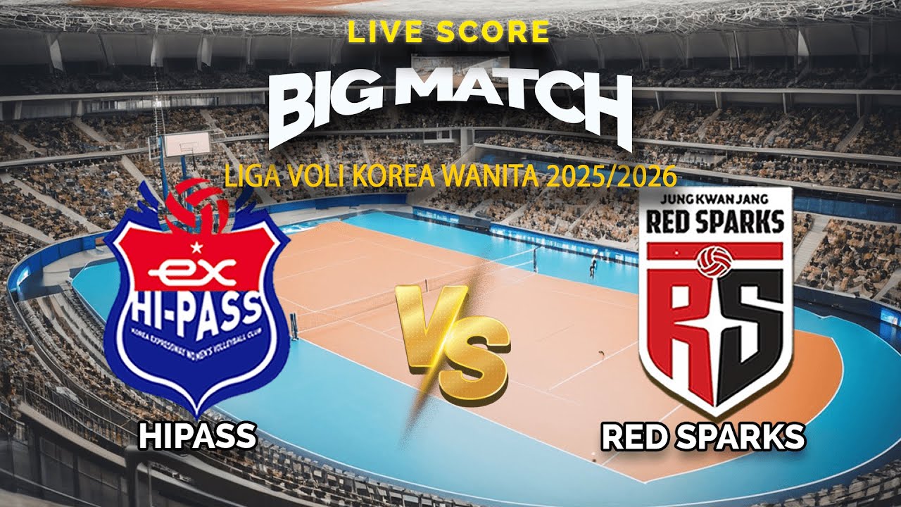 🔴Hipass VS Red Sparks | Liga Voli Korea 2025-2026 | Live Score
