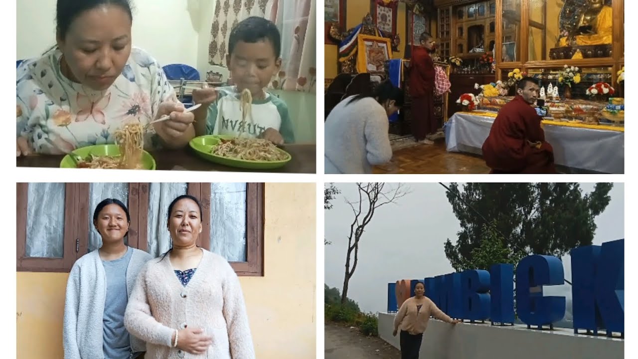 A day in my life In Rimbick / Rimbick Sakya Gumba 