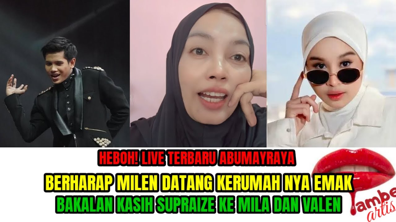 |ABUMAYRAYA|BERHARAP MILEN DATANG KERUMAH NYA, BAKALAN KASIH SUPRAIZE KE MILA DAN VALEN!!