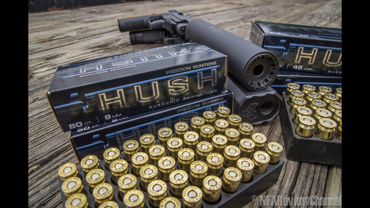 Freedom Munitions HUSH subsonic ammo