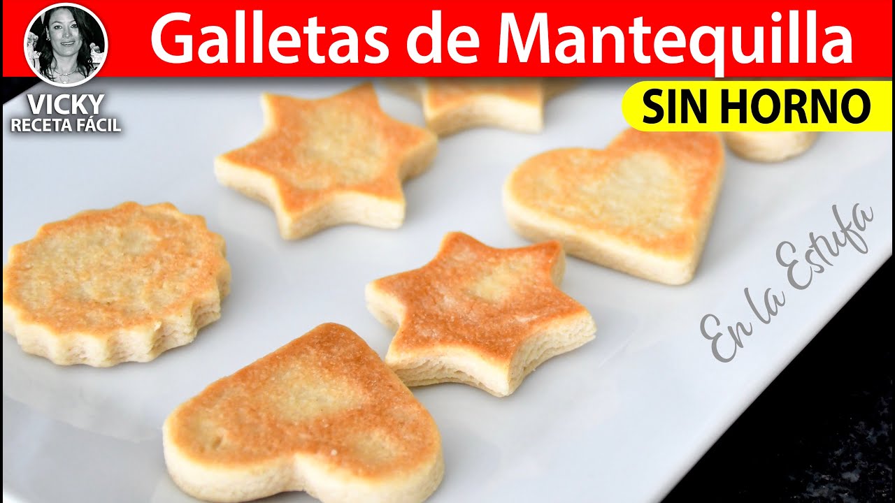 Galletas de Mantequilla Sin Horno | 