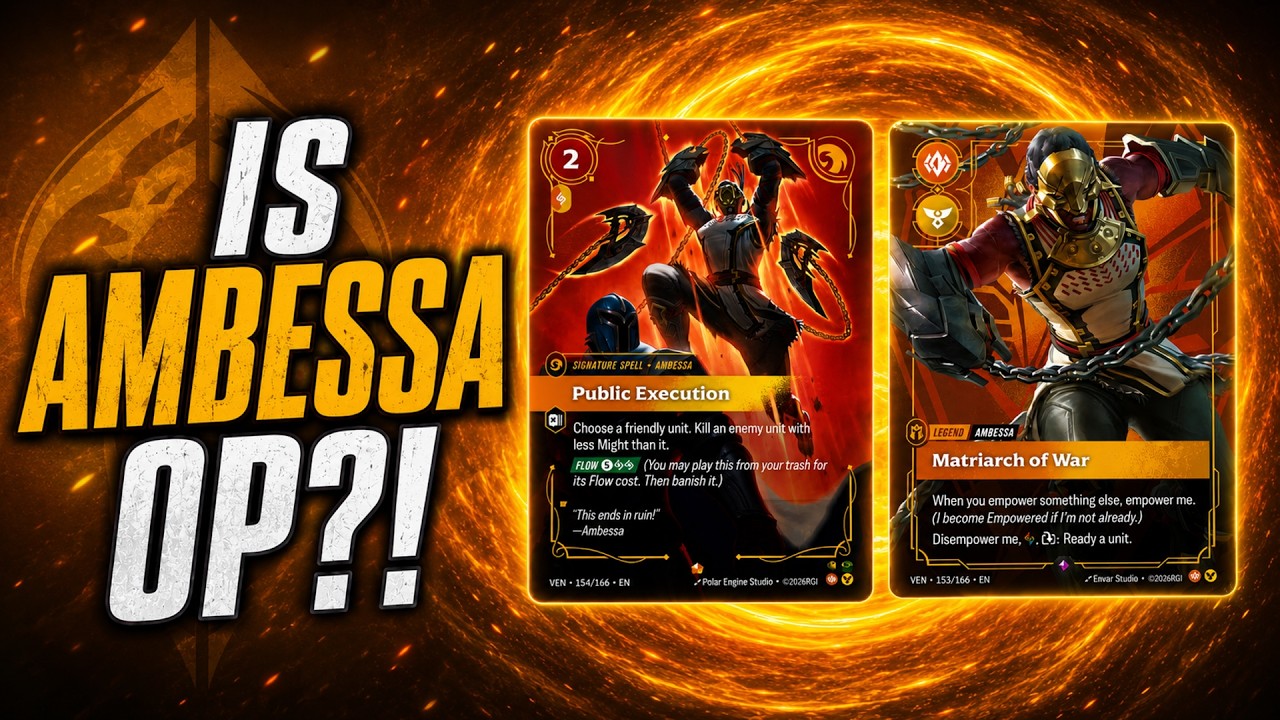 Is Ambessa OP?! (Deck Guide + Analysis)