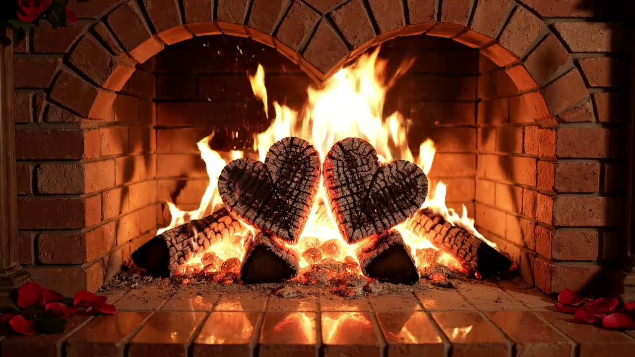 ❤️ Lovely Fireplace & Valentine’s Day ❤️