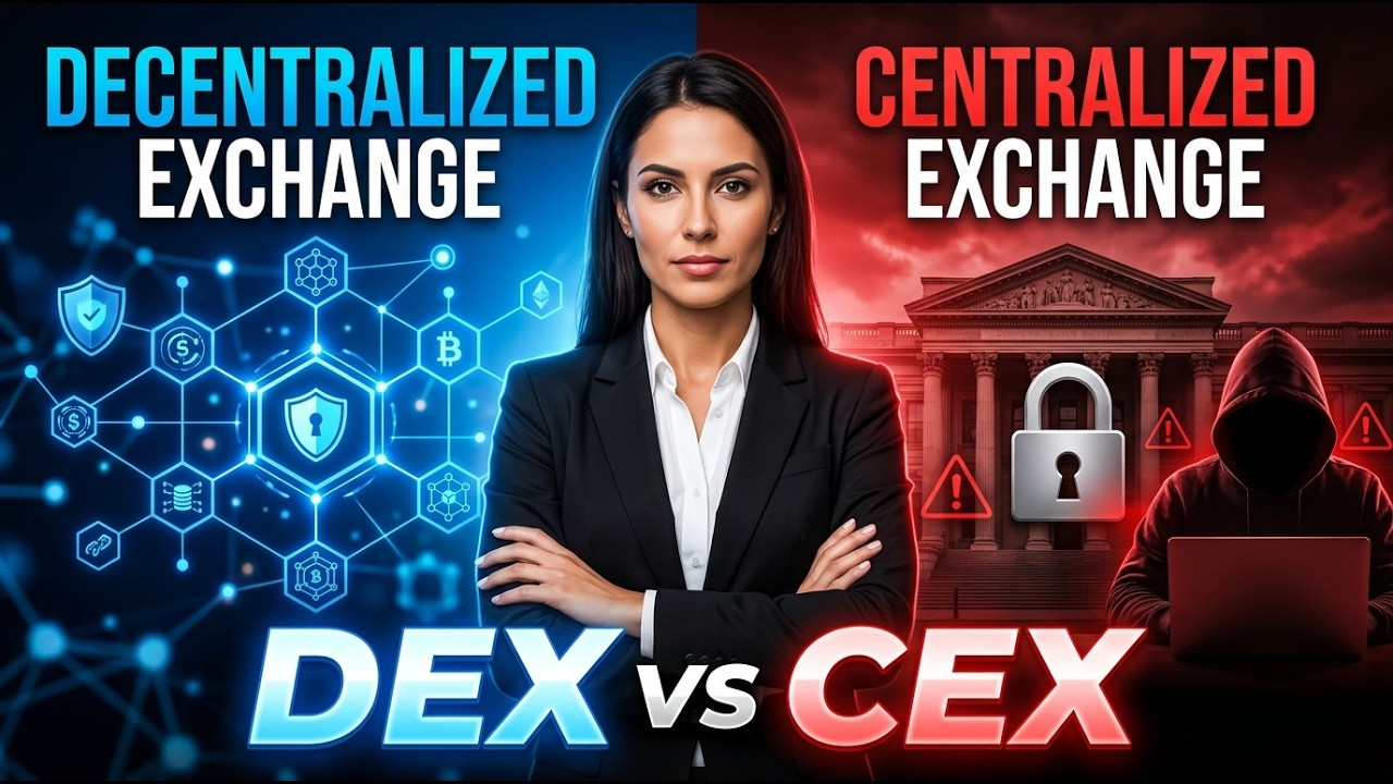 Decentralized Crypto Exchange vs Centralized Crypto Exchange : Which One Is Actually Safer?