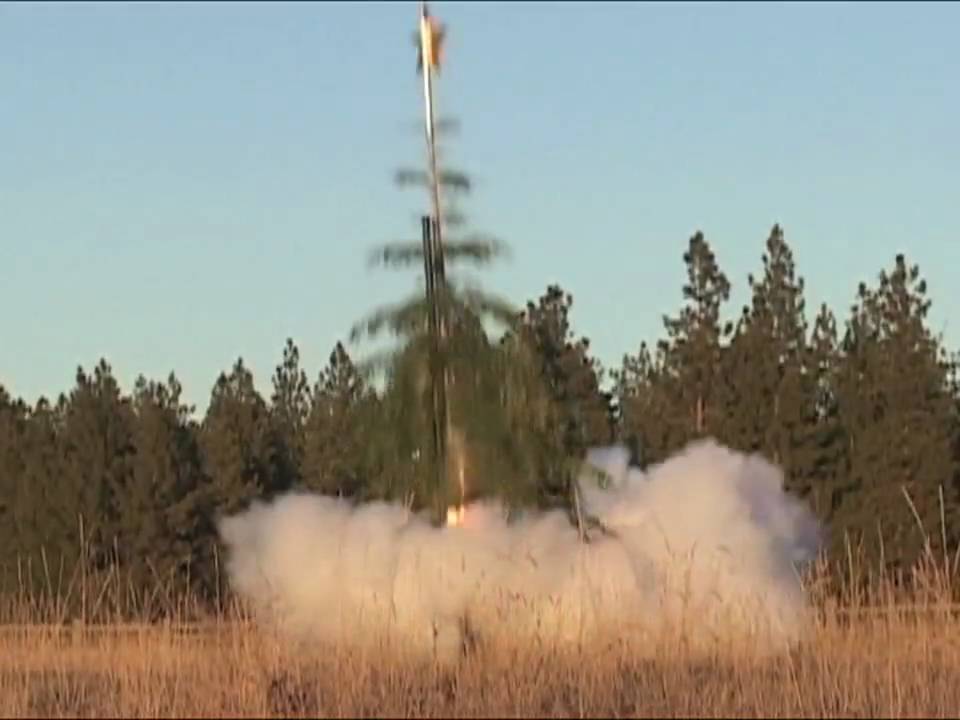 Christmas Tree Rocketry: The Art and Science of Holiday Recycling