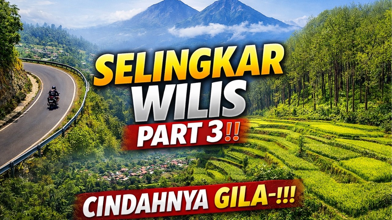 SELINGKAR WILIS PART 3‼️ Gemarang ke Kare, Lereng Wilis Memukau