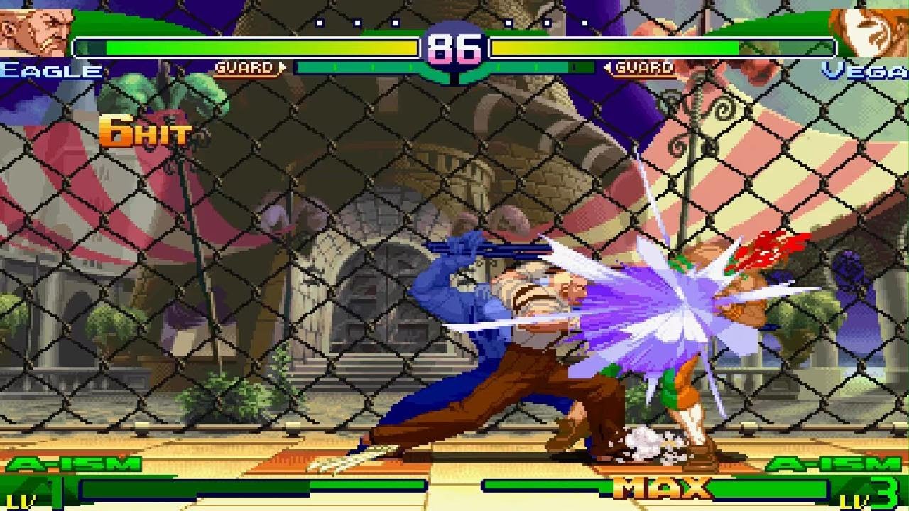 CAPCOM FIGHTING COLLECTION 2 Eagle vs Vega