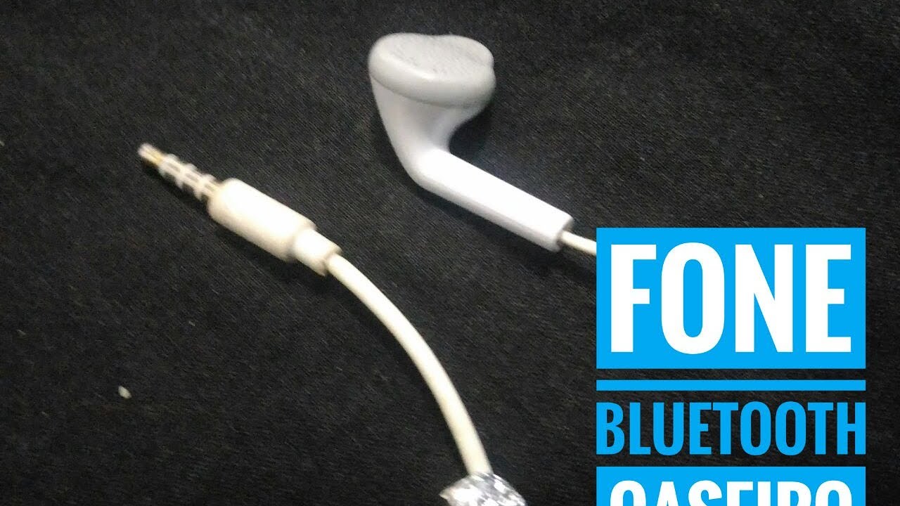 Como fazer um Fone Bluetooth caseiro